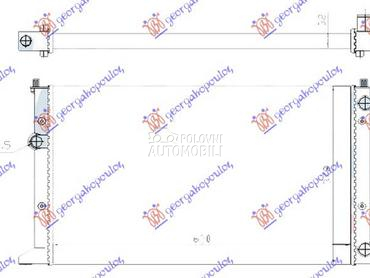 HLADNJAK MOTORA (CABRIO) BENZI za Volkswagen Golf 4 od 1998. do 2004. god.
