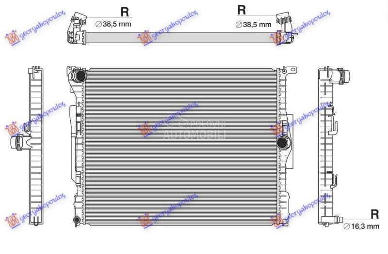 HLADNJAK MOTORA 2.0 BENZIN