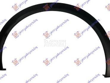 RUB PLASTICNI ZADNJEG... za Renault Captur od 2020. do 2024. god.