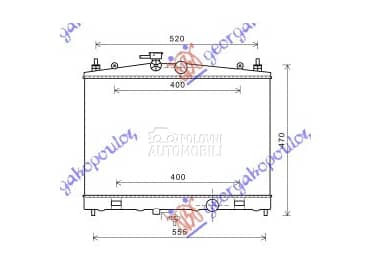 HLADNJAK MOTORA 1.6 i16V za Nissan Juke od 2010. do 2015. god.