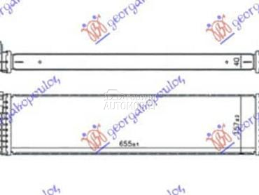 HLADNJAK INTERKULERA... za Volvo V60 od 2016. do 2018. god.