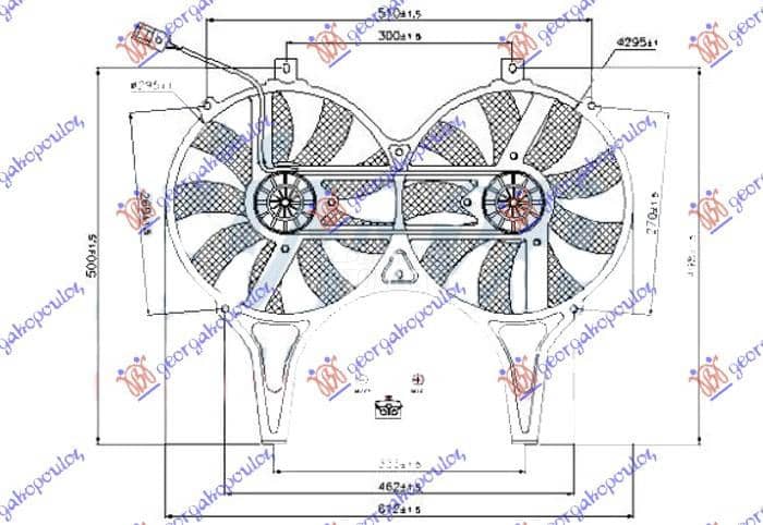 VENTILATOR KOMPLET
