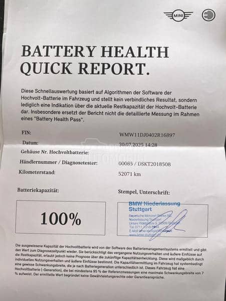 MINI Cooper S E Black Edition