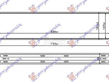 HLADNJAK INTERKULERA 2.0T-3.0T za Land Rover Freelander od 2007. do 2014. god.