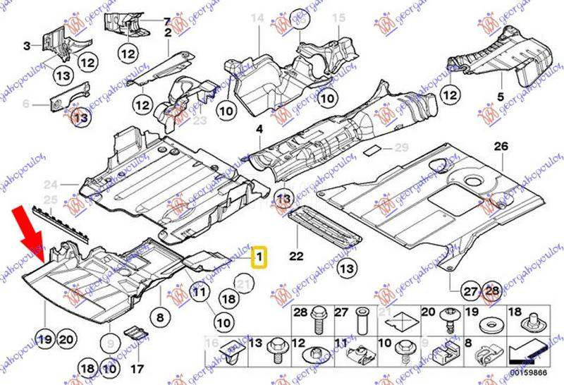 ZASTITA MOTORA (ZADNJI DEO) PL
