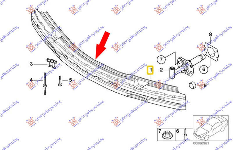 SINA PREDNJEG BRANIKA ALUMINIJ