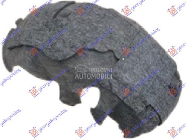 ZADNJE POTKRILO PLASTICNO za Audi A5 od 2007. do 2011. god.