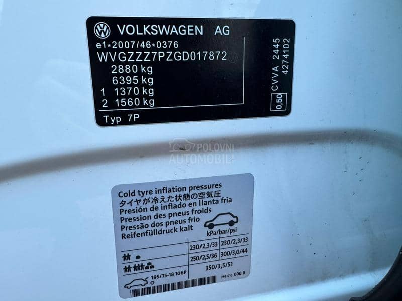 Volkswagen Touareg R LINE PEAK CH