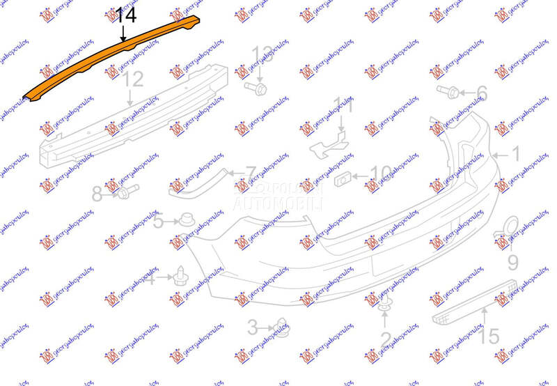 SINA ZADNJEG BRANIKA GORNJI DE