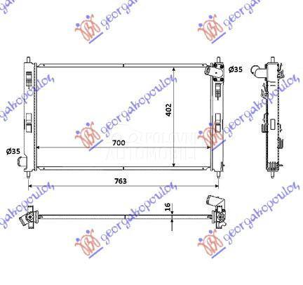 HLADNJAK MOTORA BENZIN/DIZEL (
