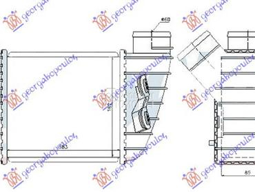HLADNJAK INTERKULERA 1.8T (S3) za Seat Leon od 1999. do 2005. god.