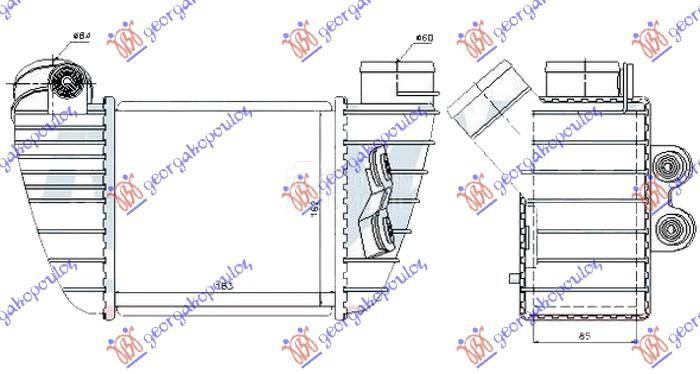 HLADNJAK INTERKULERA 1.8T (S3)