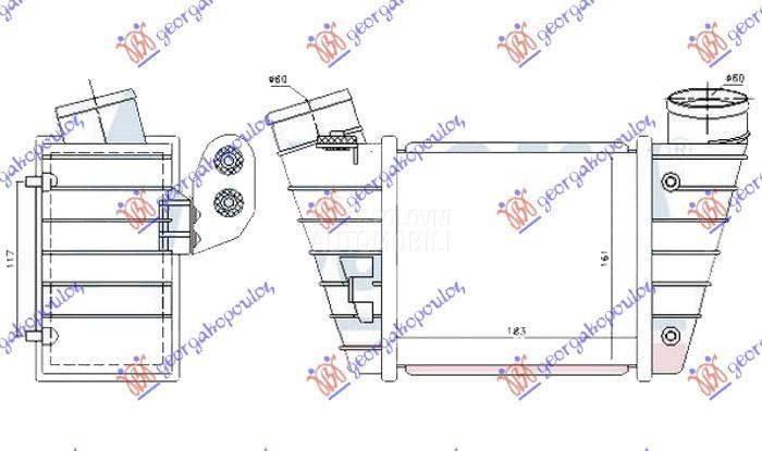 HLADNJAK INTERKULERA 1.8T (S3)