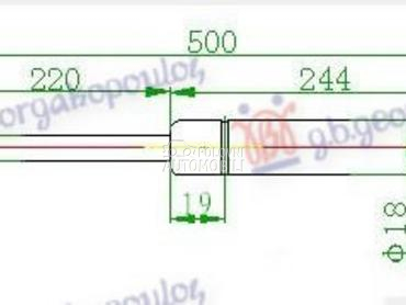 AMORTIZER GEPEK VRATA -00 (500 za Audi A4 od 1994. do 2000. god.
