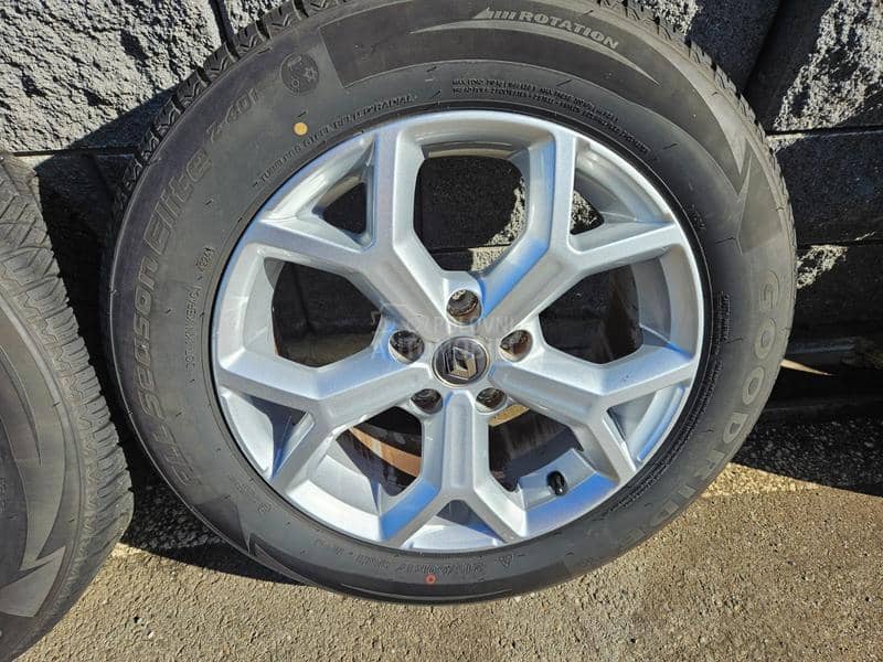 Aluminijumske felne Renault 17" 5 x 114.3