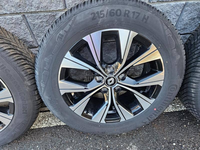 Aluminijumske felne Renault 17" 5 x 114.3