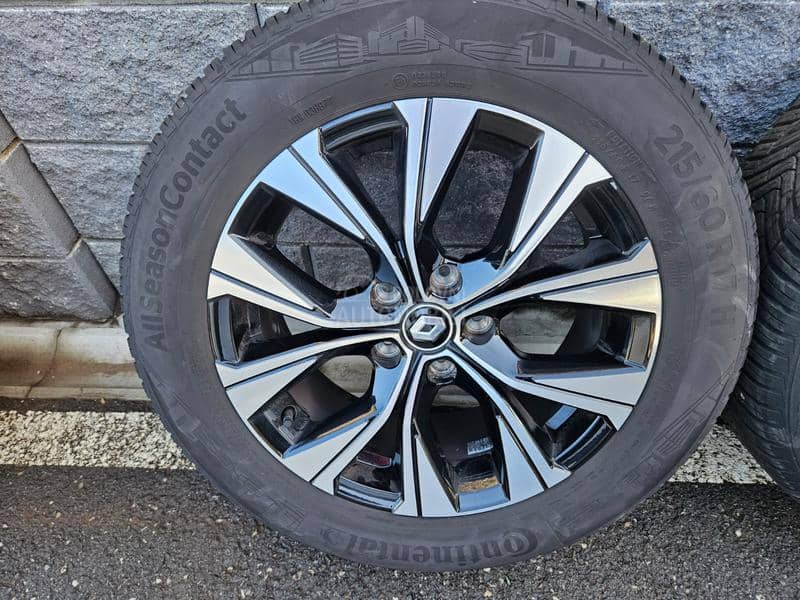 Aluminijumske felne Renault 17" 5 x 114.3