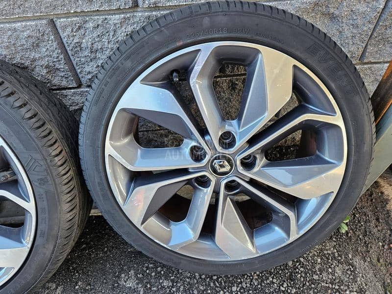 Aluminijumske felne Renault 18" 5 x 114.3