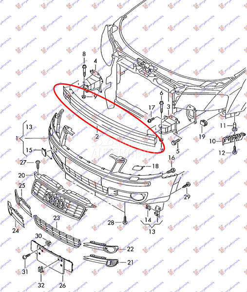SINA PREDNJEG BRANIKA ALUMINIJ