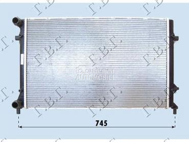 HLADNJAK MOTORA 1.8/2.0 TFSi B za Škoda Octavia od 2004. do 2008. god.