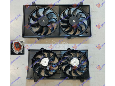 VENTILATOR (DUPLI) KOMPLET (1. za Mazda 6 od 2008. do 2013. god.