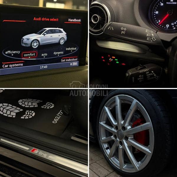 Audi A3 2.0TDI 3X S LINE