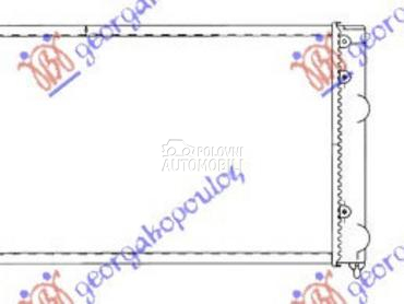 HLADNJAK MOTORA 1.6 (52x32) za Volkswagen Golf 3 od 1992. do 1998. god.