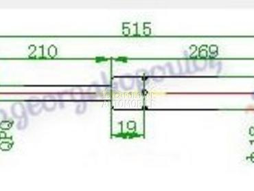 AMORTIZER GEPEK VRATA KARAVAN za Volkswagen Passat od 1989. do 1993. god.