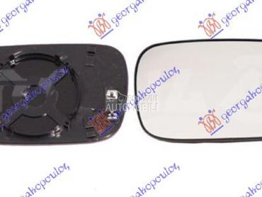 STAKLO RETROVIZORA SA GREJACEM za Volkswagen Caddy od 1996. do 2004. god.