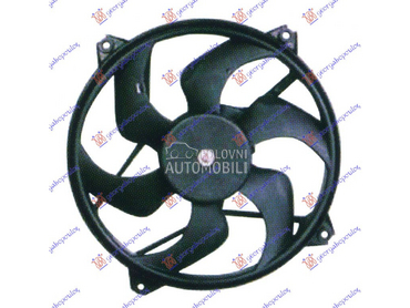 VENTILATOR KOMPLET (BENZIN/DIZ za Citroen Xsara Picasso od 1999. do 2007. god.