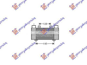 HLADNJAK INTERKULERA 2.5-2.9 T za Ford Ranger od 1999. do 2006. god.