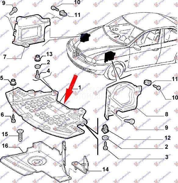 ZASTITA MOTORA (DIZEL) PLASTIC