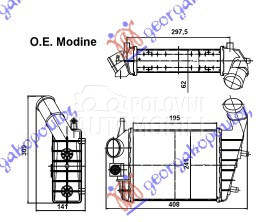 HLADNJAK INTERKULERA 1.9-2.4 J