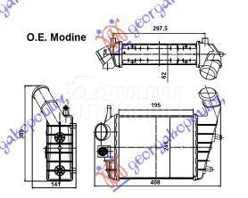 HLADNJAK INTERKULERA 1.9-2.4 J