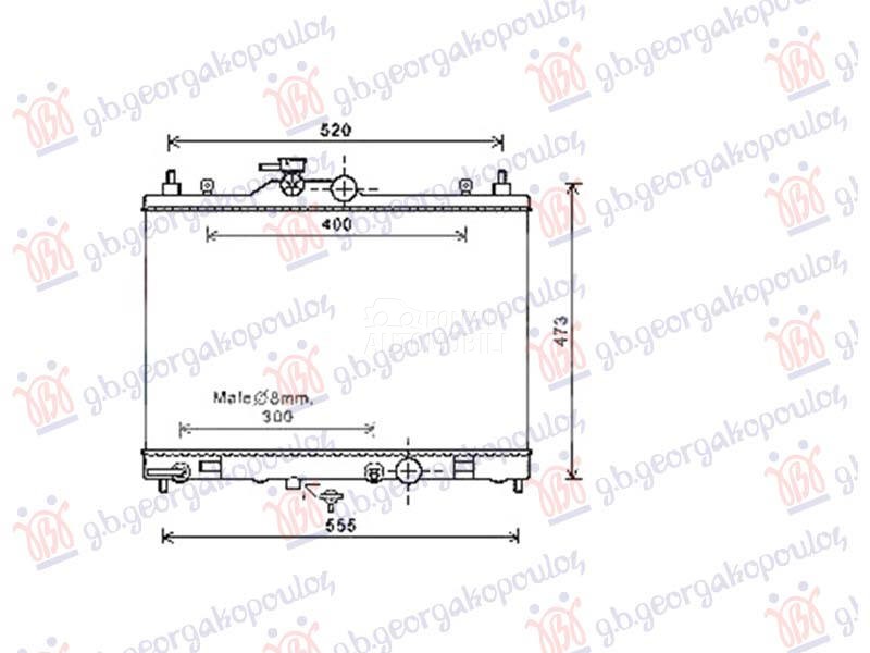 HLADNJAK MOTORA 1.6i 16V (AUTO