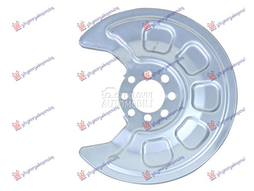 ZASTITA ZADNJEG KOCIONOG DISKA za Volkswagen Caddy od 2004. do 2010. god.