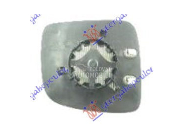 STAKLO RETROVIZORA (KONVEKSNO) za Volkswagen Caddy od 2004. do 2010. god.