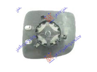 STAKLO RETROVIZORA SA GREJACEM za Volkswagen Caddy od 2004. do 2010. god.