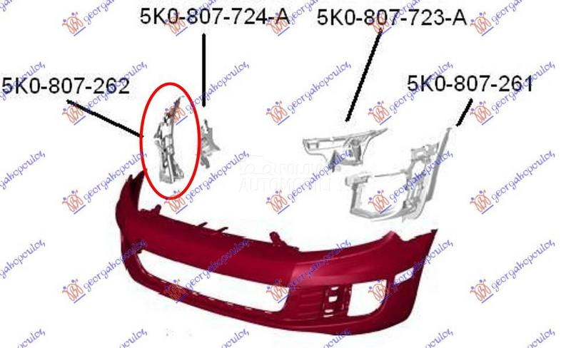 NOSAC PREDNJEG BRANIKA BOCNI P