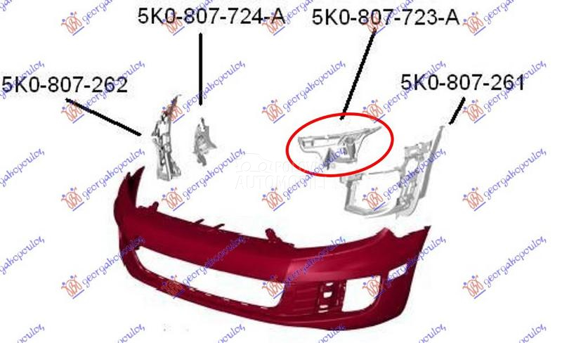 NOSAC PREDNJEG BRANIKA GORNJI