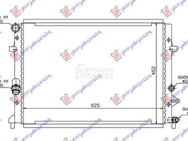 HLADNJAK MOTORA 1.2 TSI (62.5x za Volkswagen Jetta od 2014. do 2018. god.
