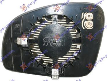 STAKLO RETROVIZORA SA GREJACEM za Škoda Roomster od 2010. do 2015. god.