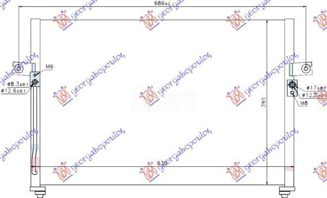 HLADNJAK KLIME 2.4 BENZIN - 2.