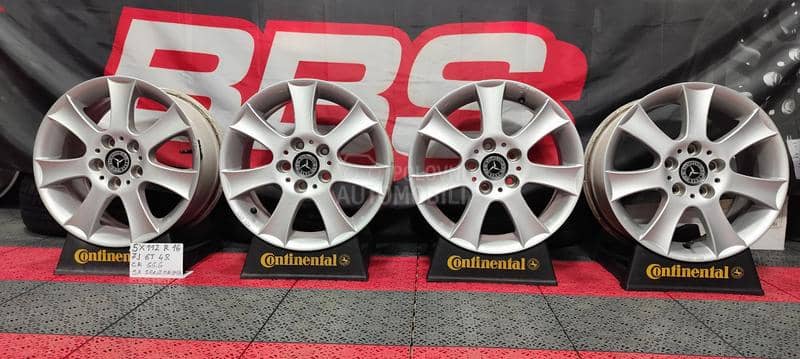 Aluminijumske felne  16" 5 x 112