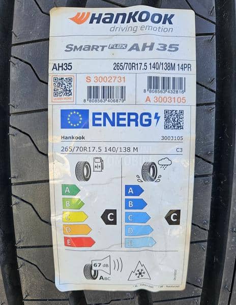 Hankook 265/70 R17.5 Sve sezone