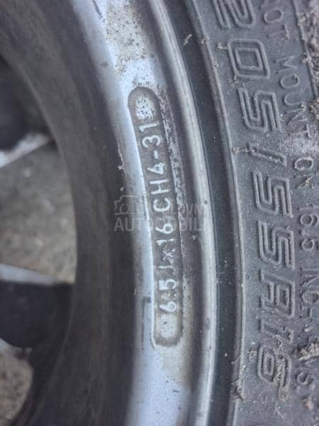 Aluminijumske felne  16" 4 x 108