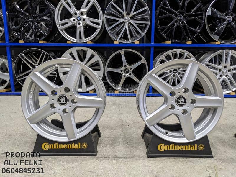 Aluminijumske felne SKODA 15" 5 x 112