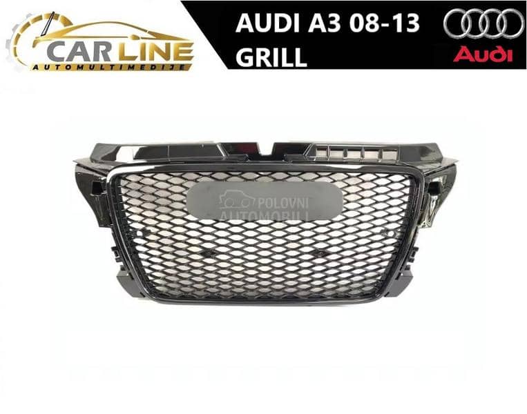 A3 PREDNJI GRILL 08-12