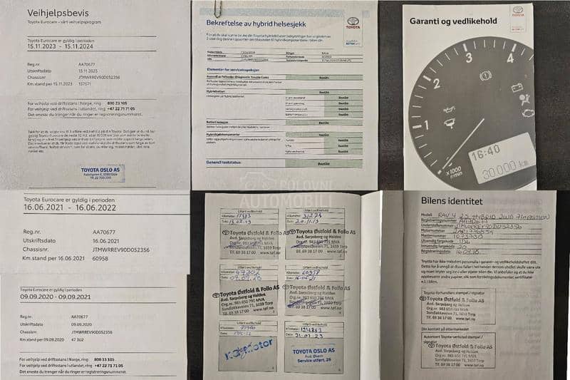 Toyota RAV 4 Hibrid Fu LL Opre ma