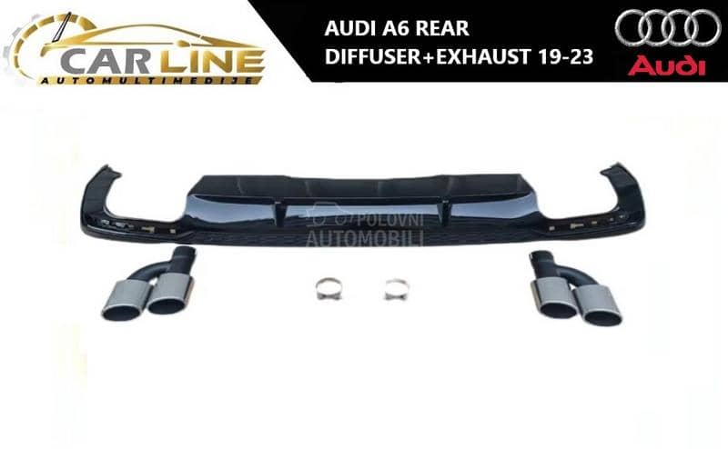 ZADNJI DIFUZOR SA AUSPUHOM